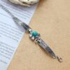 Wholesale Retro Niche Colored Stone Bracelet Women's Bohemian Personality Holiday Elegant Bracelet All-match Simple Bracelet