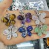 oly-eb2617aac242e2a6a1c5b785386d2ab5 Wholesale Crystal Butterfly Pendant Amethyst Tiger Eye Natural Stone Vintage Pendant Necklace Accessories