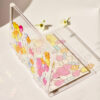 Wholesale Transparent visual notebook diy hand ledger creative stationery a5 notebook 6 hole acrylic quicksand loose-leaf book