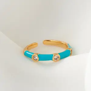14K Gold H-6488 / Green