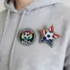 Wholesale American Flag Pin In Zinc Alloy With Enamel Finish, Perfect For Football World Cup