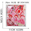oly-ebdbab43f8e1c0774e7cb10c27c42aaf Wholesale Valentine's Day Embroidered Cloth Sticker Little Monster Holiday Dress Patch I Love You Couple Clothes Decorative Embroidered Patch