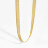 oly-ebe7e6bdaedddcc4a07a063f093fbcf1 Wholesale simple hollow wide metal 8MM necklace female Choker necklace clavicle chain ins titanium steel necklace collar female