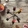 Wholesale Valentine's Day Soft Rubber Straw Dust Cap Casual Cartoon Star Coffee Drink Dust Cover Plug Personalized Decorative Cross