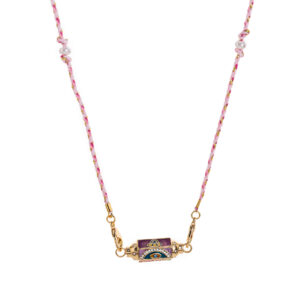 Good things lock necklace
