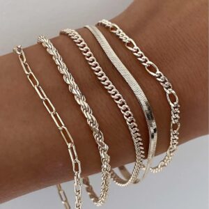Silver 5-piece set