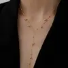 Wholesale PVD Coated Real Gold Plated Geometric Stainless Steel IG Style Waterproof Non Tarnish 304 Stainless Steel Pendant Necklace