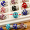 oly-ec7b109247b6eb9c72c8789bc5153fb9 Wholesale Soft Pottery Heavy Industry Diamond Small Mushroom Beaded Diy Bracelet Mobile Phone Chain Keychain Necklace Pendant Beaded Pen Accessories