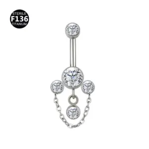 Three Round Diamonds / 1.6x10mm