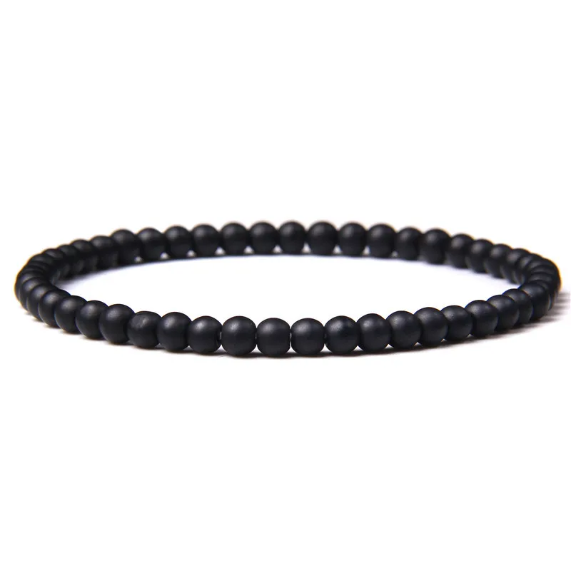 Wholesale Casual Retro Geometric Natural Stone Agate Bracelets In Bulk -