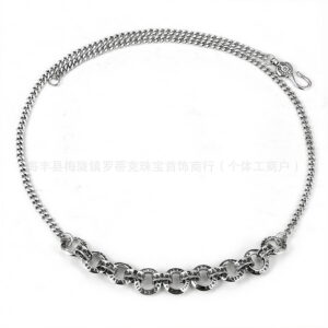 Letter ring necklace