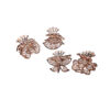 Wholesale exquisite pearl metal geometric hairpin back head female small gripper women's side clip top clip ponytail clip hair accessories