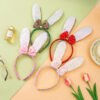 Wholesale Magic Sequins Rabbit Ears Cute Sweet Hair Band Hair Accessories Korean Cartoon Children's Day Performance Headwear