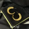 Wholesale Geometric Stud Earrings For Women, Waterproof Non Tarnish Brass With Golden Plated And 925 Sterling Silver Posts