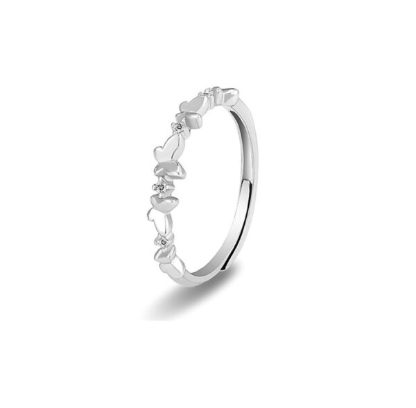 Wholesale  design butterfly  ring sweet cute exquisite all-Match ring Valentine's Day gift