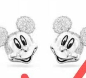 Minnie head earrings