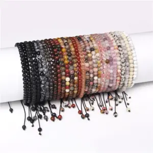 Wholesale Simple Style U Shape Natural Stone Bracelets 1 Piece