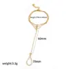 Wholesale PVD Coated Real Gold Plated 18K Gold Geometric 304 Stainless Steel IG Style Waterproof Non Tarnish 304 Stainless Steel Lobster Trigger Clasp Closure Bracelets