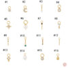 Wholesale Silver natural pearl earrings, freshwater pearl earrings, pendant
