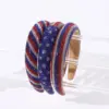 oly-ee00fe27d642f2f3dfee34c00149d9bd Wholesale Shiny Red White Blue Diamond Hairband American Festival Full Diamond Independence Day Headwear Hair Accessories