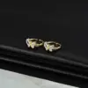 Wholesale Butterfly Ring For Women In Copper With 14K Real Gold Electroplated Finish And Zircon Inlay