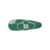 Wholesale Embroidered Floral Kidsren's Hairpin Bb Clip Cute Little Girl Fabric Hair Accessories Girl Baby Hairpin 2795