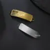 Wholesale American Flag Pendant In Electroplated Titanium Steel With Steel Color Finish, DIY Jewelry Accessory