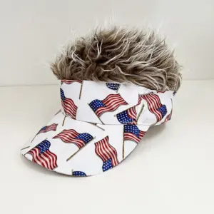 Flagpole - Brown Wig / adjustable