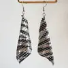 oly-ee26363915ec89c8a8d2c1e2a87a659d Wholesale American Flag Rainbow Zebra Spot Aluminum Sheet Metal Mesh Earrings Party Nightclub Fashionable Geometric Pattern Ear Jewelry