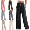 oly-ee28b5f55afd00643999737c81b7a369 Wholesale Women’s Autumn Casual Loose Wide Leg Comfortable Lightweight Sports High Waist Pants for Women