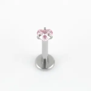 Steel Pink Zirconium / 1.2*8*3 * 3mm