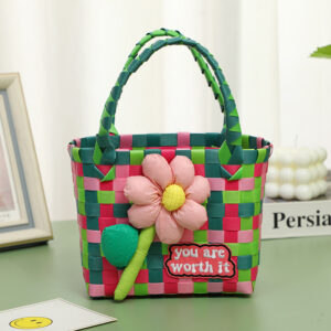 Green color pink letter size height 15 width 16 side width 9