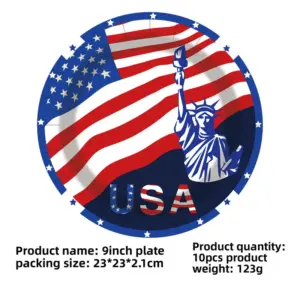 9inch Paper Plates [10pcs/pack]