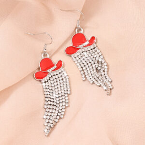 Red-silver tassel