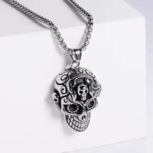 [Steel Color] without Chain