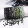 Wholesale Fashion Solid Color Natural Stone Beaded Bracelets