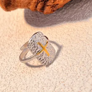 Gold and Steel Color / One Size / JZ-Ys486-2