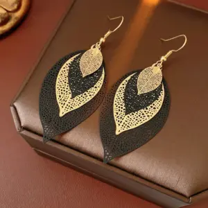 Ear hook-Gold-Black