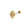 Wholesale 1 Piece Ear Cartilage Rings & Studs Vintage Style French Style Simple Style Star Wings Butterfly 316L Stainless Steel Copper Waterproof Non Tarnish Surgical Steel Zircon