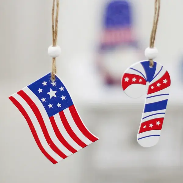 oly-ef5a0c978595871ac0d6f1a0959ec082 Wholesale American Flag Wooden Hanging Ornaments For Independence Day Party, 6 Pieces
