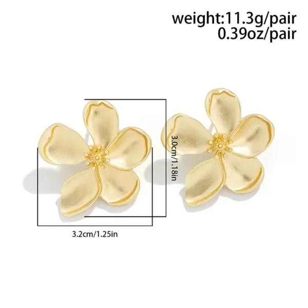 Wholesale 1 Pair Elegant Lady Streetwear Flower Ginkgo Leaf Plating Inlay Alloy Imitation Pearl Drop Earrings Ear Studs