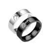 Wholesale  Titanium Steel Couple Rings I Love You Hand-In-Hand Men and Women Ring Hand Jewelry