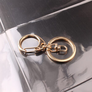 D-shaped lobster clasp + eight-shaped clasp (KC gold))