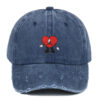 oly-ef9636c6905c8a48369377804f1bc61b Wholesale bad rabbit embroidery baseball cap say singing hole soft top red baseball cap