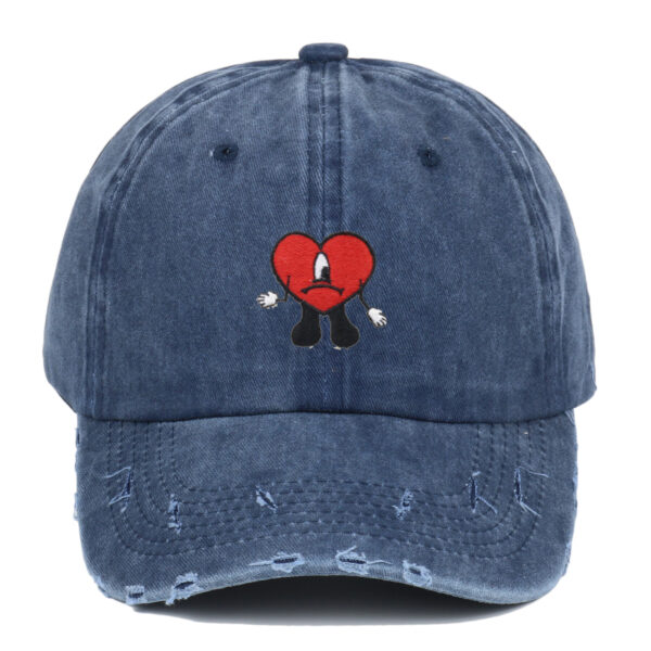 oly-ef9636c6905c8a48369377804f1bc61b Wholesale bad rabbit embroidery baseball cap say singing hole soft top red baseball cap