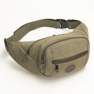Round label thickened military green