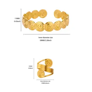 Gold / Average Size / B1924G+JZ7927G