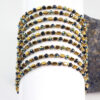 oly-efcaa9a5ac2c84248564299acbe84b3b Wholesale Hand-woven Simple Geometric Crystal Bracelet Hand Beaded Children's All-match Golden Super Flash DIY Hand Rope