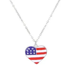06 White K Small Peach Heart 1272