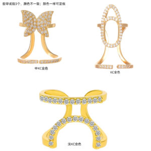 3 nail rings